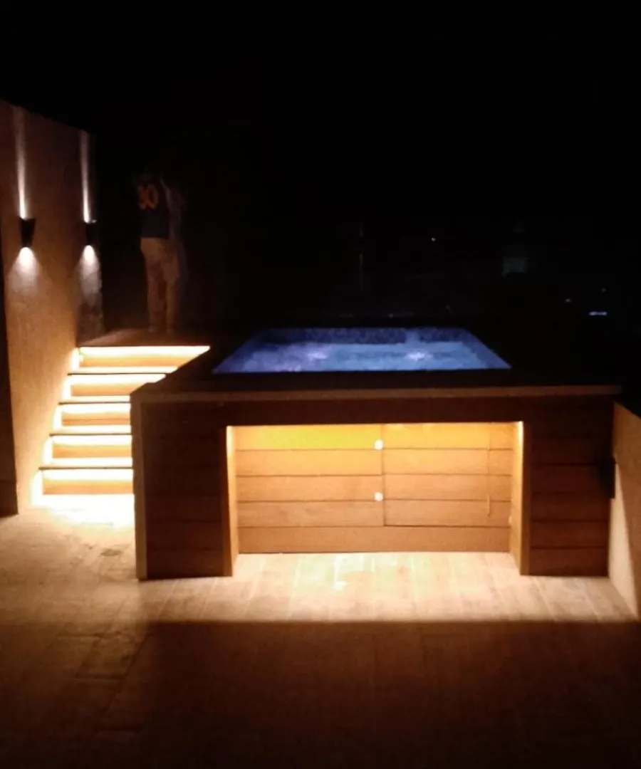 شقة Lujoso Penthouse Frente A La Playa De بوكا شيكا