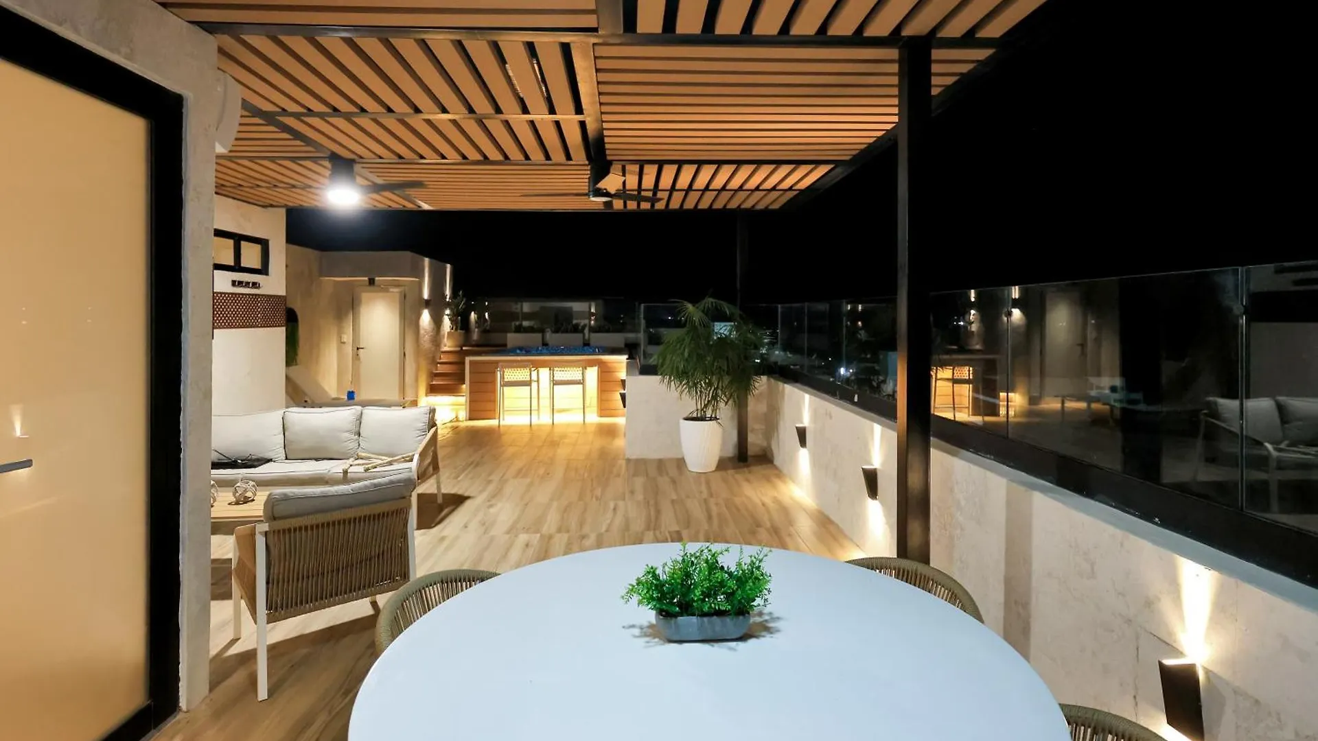 شقة Lujoso Penthouse Frente A La Playa De بوكا شيكا